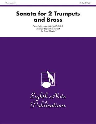 Book cover for Sonata for 2 Trumpets and Brass