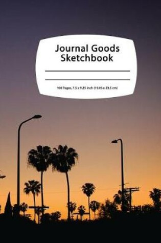 Cover of Journal Goods Sketchbook - Los Angeles Night