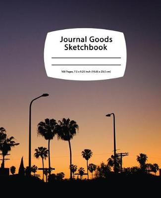 Book cover for Journal Goods Sketchbook - Los Angeles Night