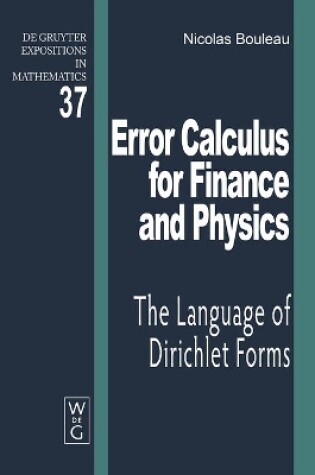 Cover of Error Calculus for Finance and Physics