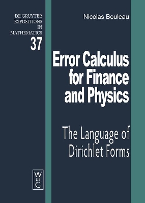 Cover of Error Calculus for Finance and Physics