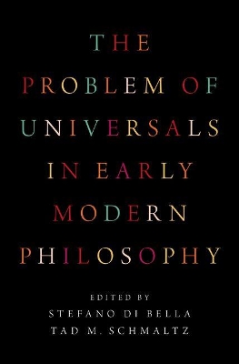 Cover of The Problem of Universals in Early Modern Philosophy