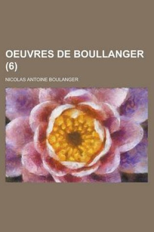 Cover of Oeuvres de Boullanger (6)