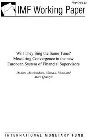 Cover of Will They Sing the Same Tune? Measuring Convergence in the New European System of Financial Supervisors