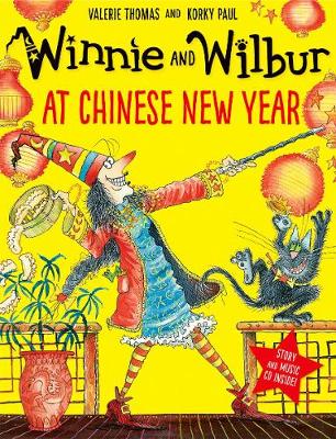 Book cover for Winnie and Wilbur at Chinese New Year pb/cd