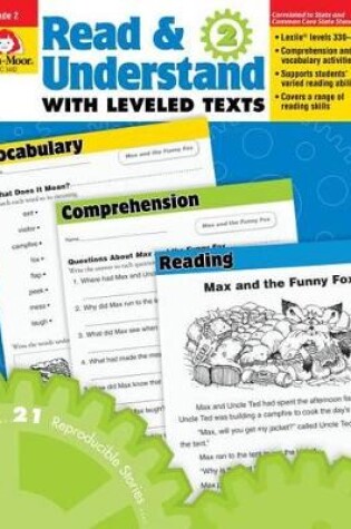 Cover of Read and Understand with Leveled Texts, Grade 2 Teacher Resource