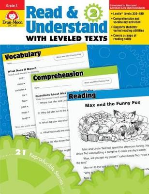 Book cover for Read and Understand with Leveled Texts, Grade 2 Teacher Resource
