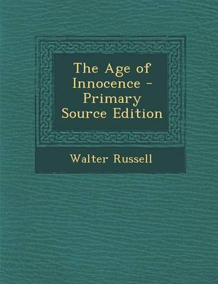 Book cover for The Age of Innocence - Primary Source Edition