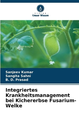 Book cover for Integriertes Krankheitsmanagement bei Kichererbse Fusarium-Welke