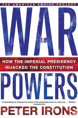 Book cover for War Powers