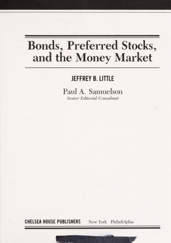 Cover of Bonds, Preferred Stocks and the Money Market