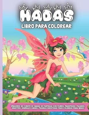Book cover for Hadas Libro Para Colorear