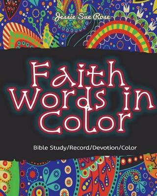 Book cover for Faith Words in Color