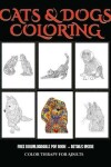 Book cover for Color Therapy for Adults (Cats and Dogs)