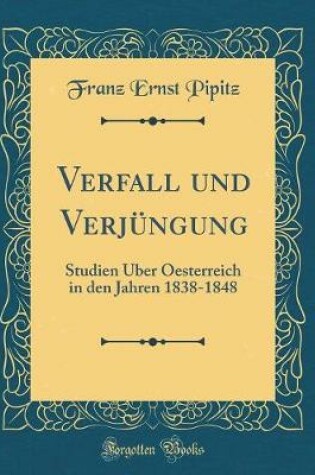 Cover of Verfall Und Verjüngung