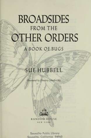 Cover of Broadsides from the Other Orders
