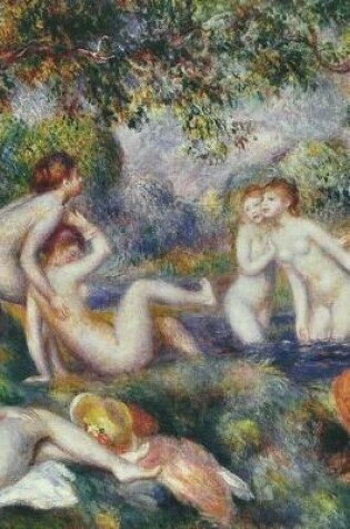 Cover of 150 page lined journal Bathers in the Forest, 1897 Pierre Auguste Renoir