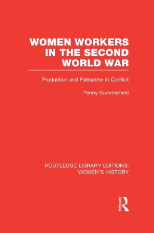 Cover of Women Workers in the Second World War