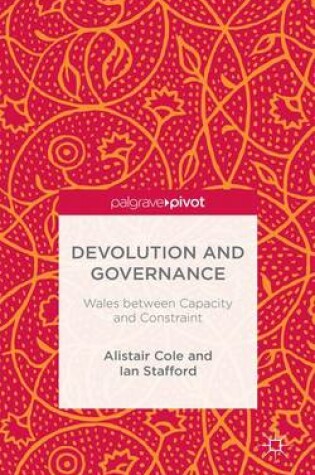 Cover of Devolution and Governance