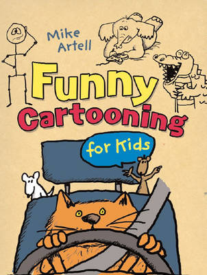 Book cover for Funny Cartooning for Kids