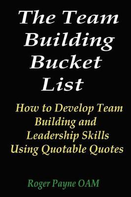 Book cover for The Team Building Bucket List