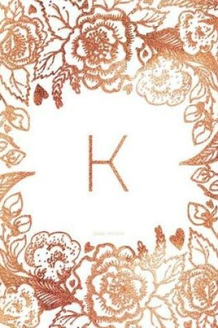 Cover of K Journal Notebook