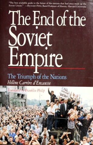 Book cover for The End of the Soviet Empire