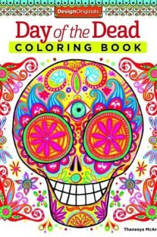 Cover of Day of the Dead Coloring Book