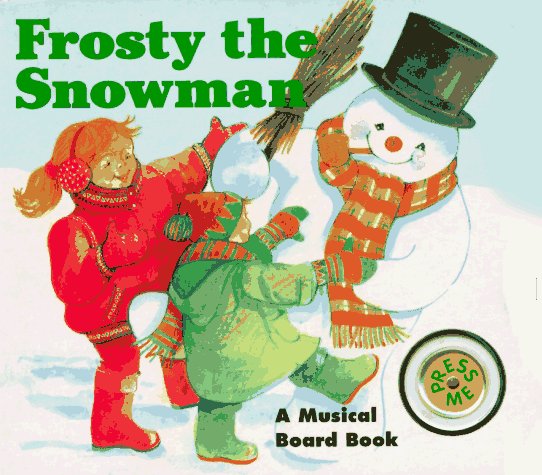 Book cover for Frosty the Snowman Board Book