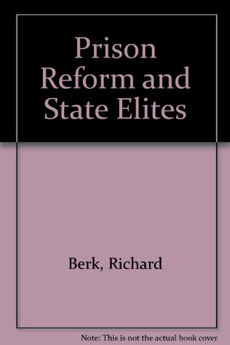 Book cover for Prison Reform and State Elites