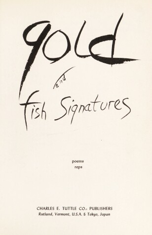 Book cover for Gold and Fish Signatures