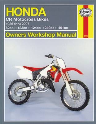 Book cover for Honda CR Motocross Bikes (86-01)owners Workshop Manual