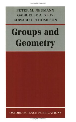 Book cover for Groups and Geometry