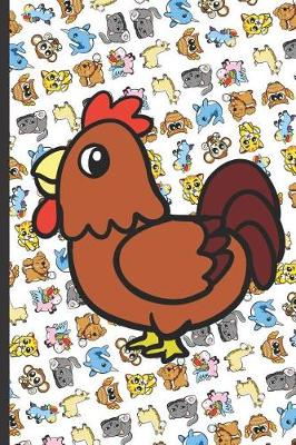 Book cover for Chicken Hen And Friends Notebook