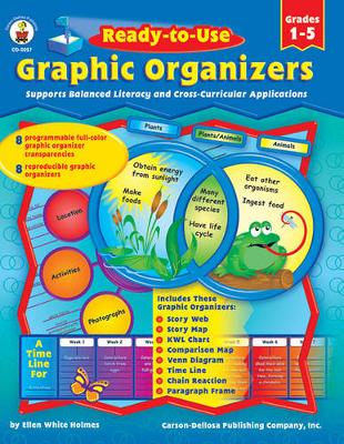 Book cover for Ready-To-Use Graphic Organizers, Grades 1 - 5