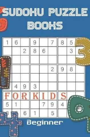 Cover of Beginner Sudoku Puzzle Books For Kids