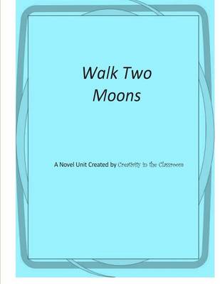 Book cover for Walk Two Moons