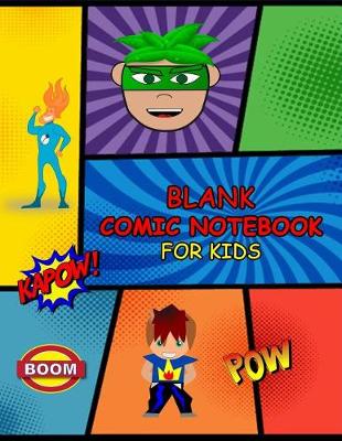 Book cover for Blank Comic Notebook for Kids