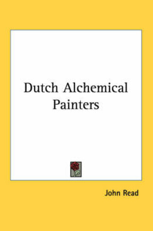 Cover of Dutch Alchemical Painters