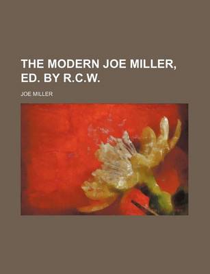 Book cover for The Modern Joe Miller, Ed. by R.C.W