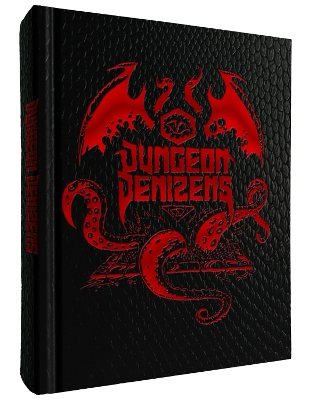 Book cover for D&D 5E: Dungeon Denizens, LE Reptile Skin Foil Cover