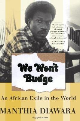 Book cover for We Won't Budge