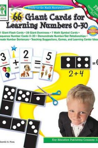 Cover of 66 Giant Cards for Learning Numbers 0-30