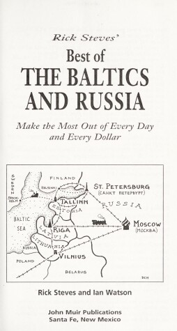 Book cover for Rick Steves' Best of the Baltics and Russia 1995