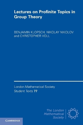 Cover of Lectures on Profinite Topics in Group Theory