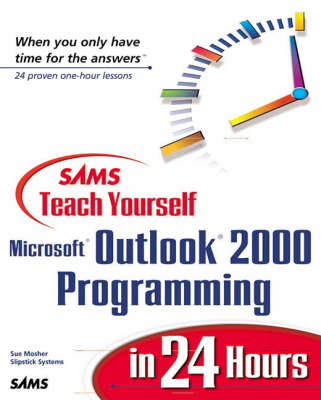 Book cover for Sams Teach Yourself Outlook 2000 Programming in 24 Hours