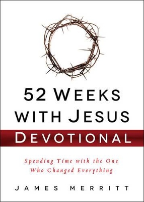 Book cover for 52 Weeks with Jesus Devotional