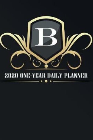 Cover of B - 2020 One Year Daily Planner