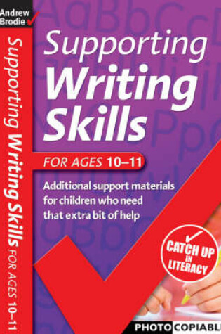 Cover of Supporting Writing Skills 10-11