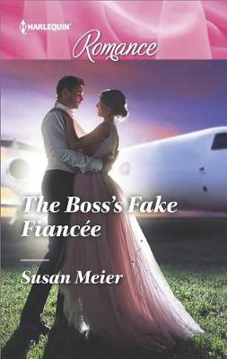 Book cover for The Boss's Fake Fiancee